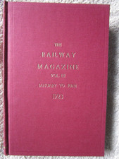 THE RAILWAY MAGAZINE BOUND