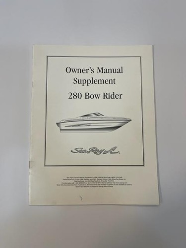 Sea ray owner - ray, owner's