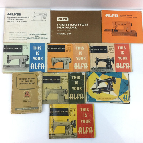 Vintage alfa sewing - vintage, machine