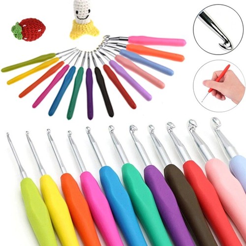 Ergonomic crochet hook easy - hook,