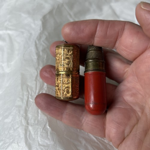 Needle thimble case - x,