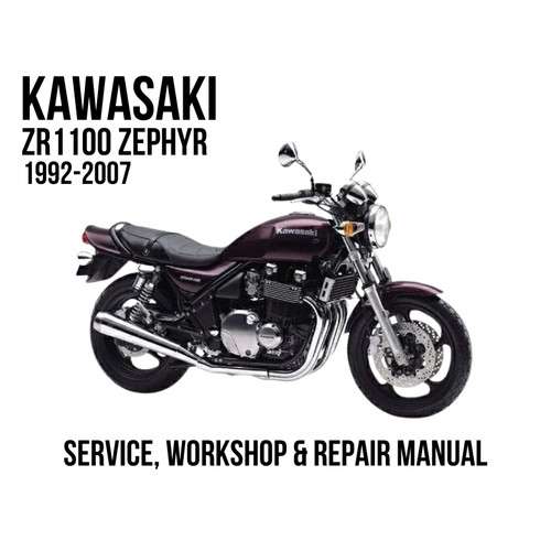 1992 2007 kawasaki zr1100 - kawasaki,