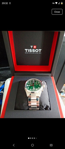 Tissot 1853 green - green, dial