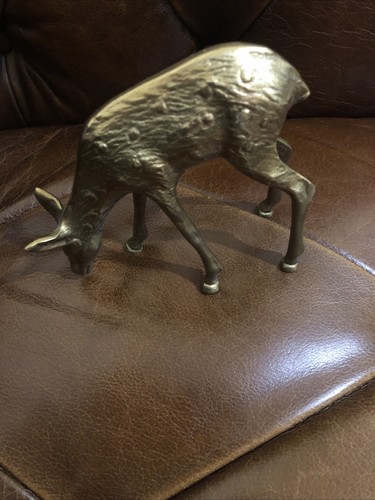 Brass deer ornaments 10 - ornaments, h: