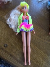 Hasbro Sindy Pop Star Fashion Doll 1990s 1992 Rare Green streak in Hair