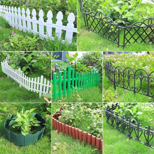 Garden lawn fencing plastic - lawn,