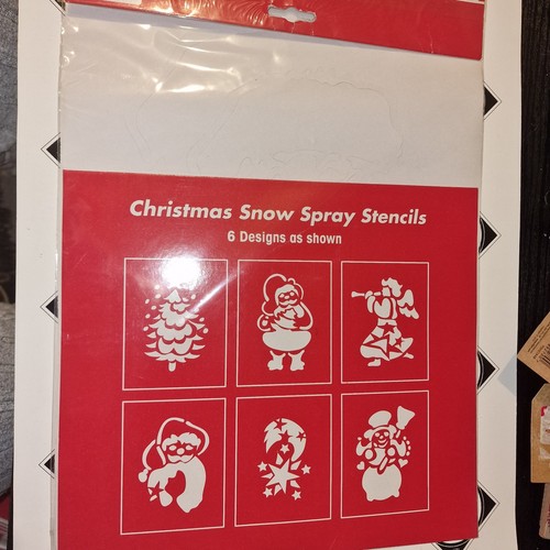 Christmas stencils pack 6 - of,