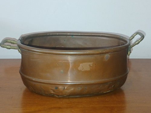 Vintage copper and brass