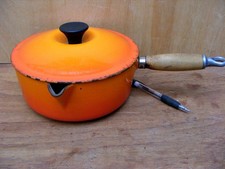 LE CREUSET   VOLCANIC ORANGE