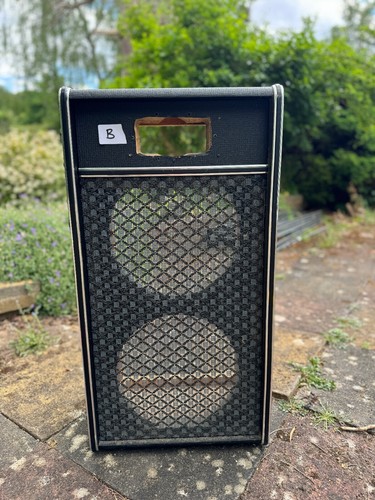Double twin speaker - double, cabinet
