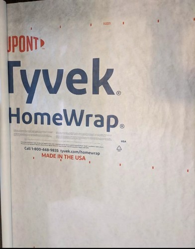 Tyvek house wrap - tyvek,