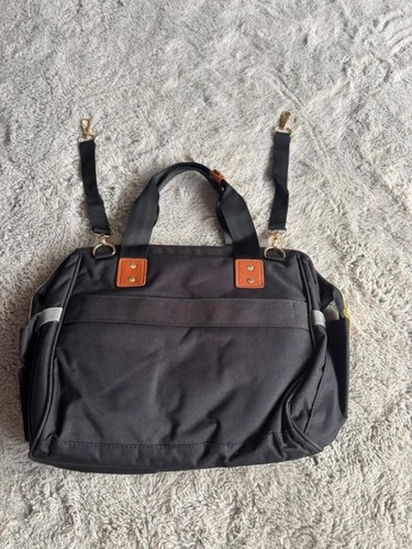 Bnwt black nappy changing bag - bnwt,