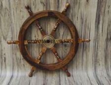 Nautical Wooden Ship Steering