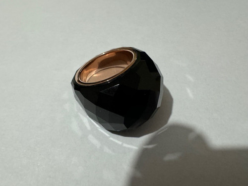 Swarovski nirvana ring black - ring,