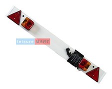 Trailer Light Board 4 Foot Wide with 10 Meters of Cable and a 7 Pin PLug