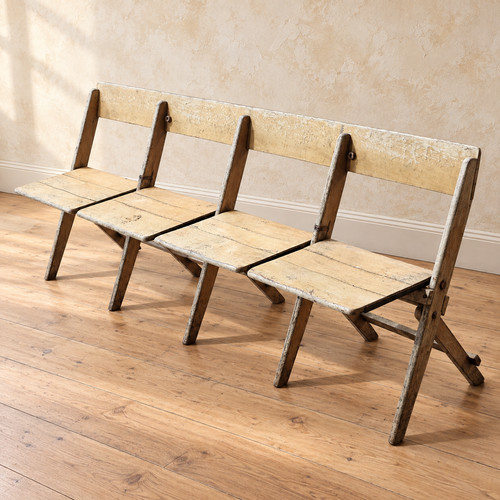 Antique folding chapel - chapel, bench