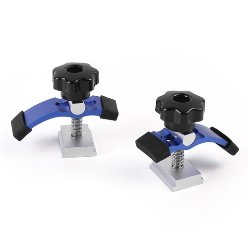Track hold down clamp double - t-track,