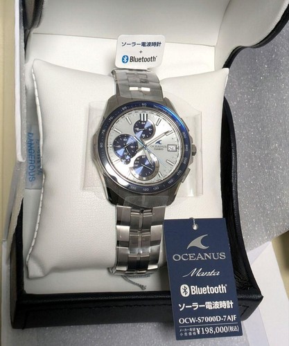 New casio oceanus manta - casio,