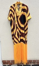 Embellished Orange Black