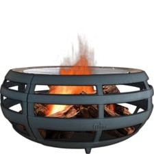 Round fire pit - fire,