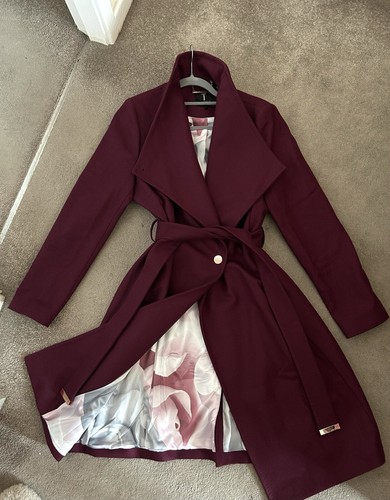 Ted baker coat wool blend - ted,