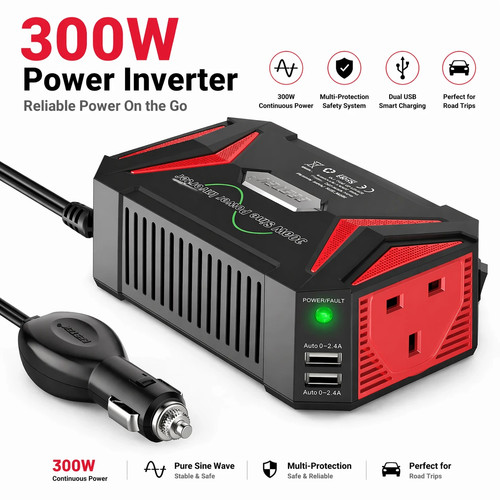 300w pure sine wave car - 300w,