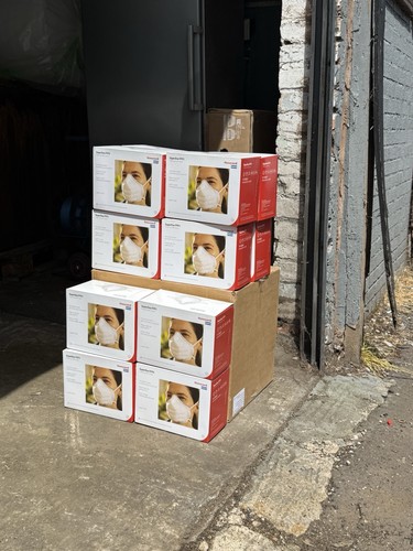 Joblot over 8000 masks - of,