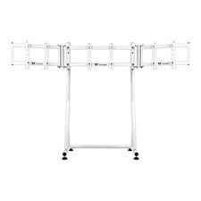 Thermaltake Triple Racing Monitor Stand Pro, White, Steel, Height Adjustable, VE