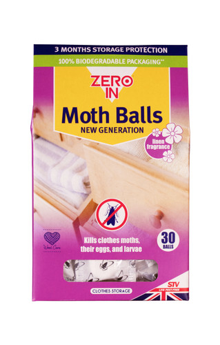 Zero moth balls - balls, 30
