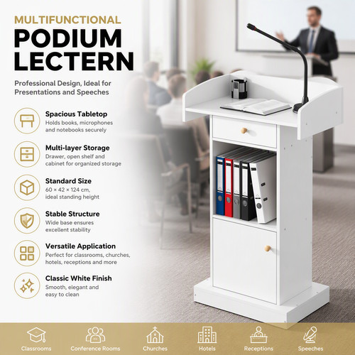 Lectern podium stand floor - podium,