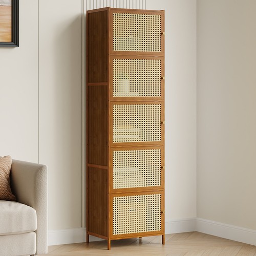 Tiers bamboo bookcase - bamboo,
