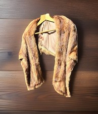 Vintage Reddish-brown real Fur