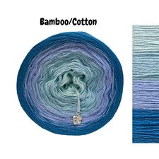 Bamboo/Cotton Yarn: 50/50 mix