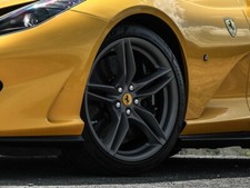 Ferrari 812 GTS 20" wheels, matte Grigio Corsa. Genuine Accessory