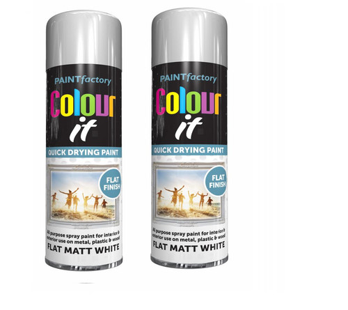 Flat matt white - matt,