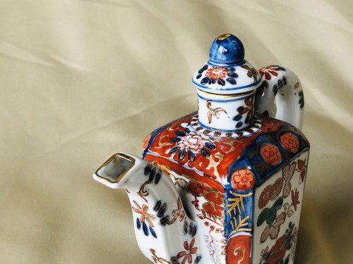 Y4248 tea pot - tea, imari-ware