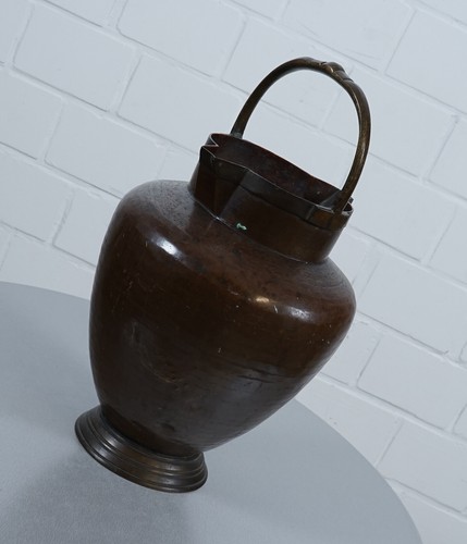 Copper handle jug milk - copper,
