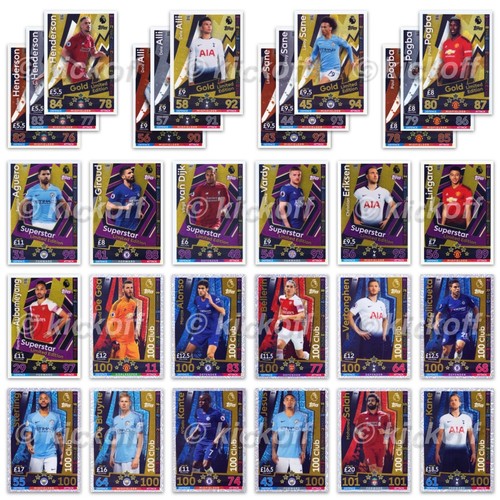 Match attax 2018 - attax, 2018-2019: