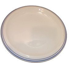 Churchill China Jamie Oliver Keeping It Simple 10 1/2" blue line Dinner Plate