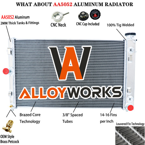 Row radiator for 2005 - row,