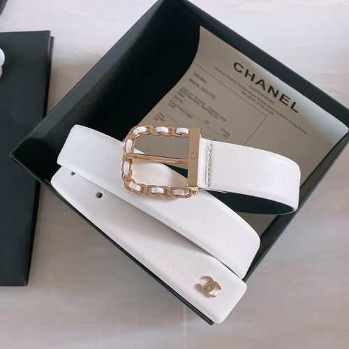 Chanel belt women white - belt,women,