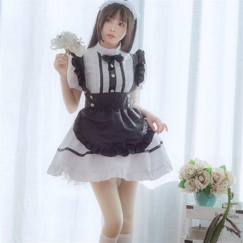 Lady girl maid dress lolita - dress,