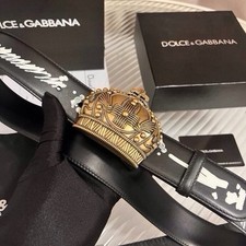 Dolce & Gabbana Leather Belt