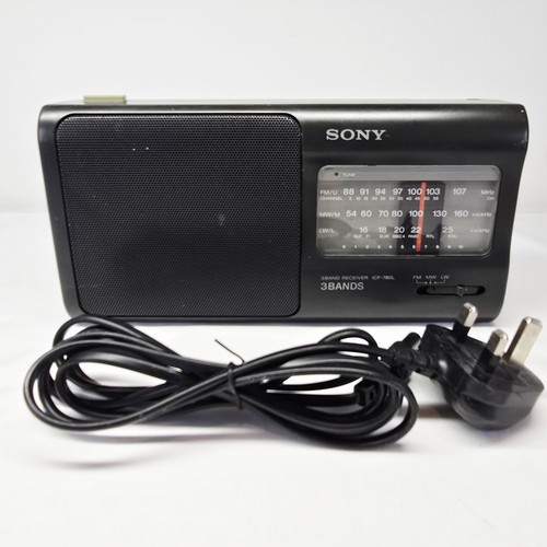 Sony icf 780l band - 3, receiver