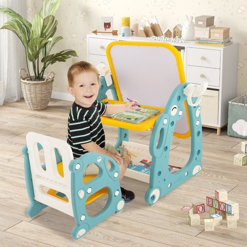 Costway kids art easel - kids,