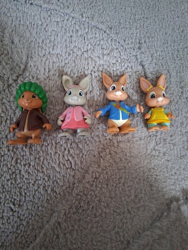 Peter rabbit figures - rabbit, poseable