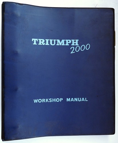 1964 1965 triumph 2000 - 1964, factory