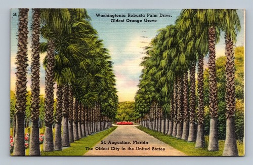 Vintage linen postcard - linen,