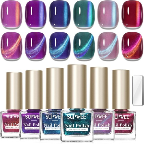 Cat eye nail polish - nail, 6