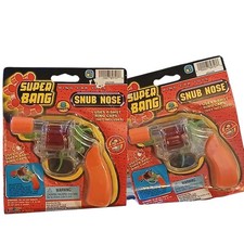 2008 JA-RU  RING CAP TOYS COLLECTORS SNUB NOSE NOVELTY NIB LOT OF 2